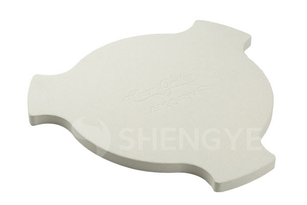 Smokin' ceramic heat diffuser baking stone SYAS330RDWL